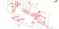 ETRIER DE FREIN ARRIERE pour Honda CBR 954 RR de 2002