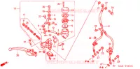 MAITRE CYLINDRE DE FREIN AVANT pour Honda CBR 954 RR de 2002