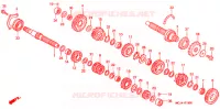 BOITE DE VITESSES pour Honda CBR 954 RR de 2003