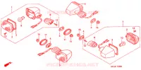 CLIGNOTANT pour Honda CBR 954 RR de 2003