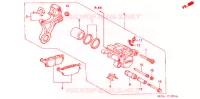 ETRIER DE FREIN ARRIERE pour Honda CBR 954 RR de 2003