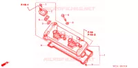 COUVRE CULASSE pour Honda CBR 954 RR de 2003