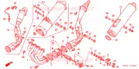 SILENCIEUX D'ECHAPPEMENT pour Honda CBR 954 RR de 2003