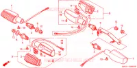 CLIGNOTANT pour Honda CBX 250 TWISTER de 2003