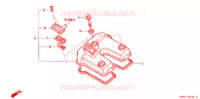 COUVRE CULASSE pour Honda CBX 250 TWISTER de 2003