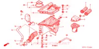 FILTRE A AIR pour Honda CBX 250 TWISTER de 2003