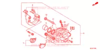 ETRIER DE FREIN ARRIERE pour Honda S WING 125 ABS 2ED de 2012