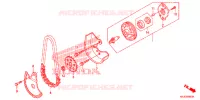 POMPE A HUILE pour Honda S WING 125 ABS 2ED de 2012