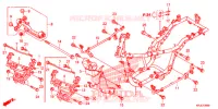 CADRE pour Honda S WING 125 ABS de 2012
