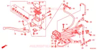 MAITRE CYLINDRE DE FREIN AVANT (FES125A) pour Honda S WING 125 ABS de 2012