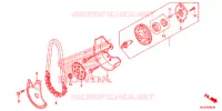 POMPE A HUILE pour Honda S WING 125 ABS de 2012