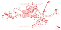 SILENCIEUX D'ECHAPPEMENT pour Honda S WING 125 ABS de 2012