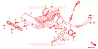 SILENCIEUX D'ECHAPPEMENT pour Honda S WING 125 ABS F de 2012