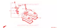 COUVRE CULASSE pour Honda CBX 250 TWISTER de 2004