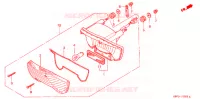 FEU ARRIERE pour Honda CBX 250 TWISTER de 2004