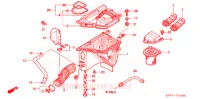 FILTRE A AIR pour Honda CBX 250 TWISTER de 2004