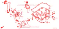 CARTER   POMPE   FILTRE A HUILE pour Honda CBR 400 R WHITE de 2014