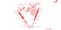 ARBRE A CAMES pour Honda CH 80 ELITE de 2003