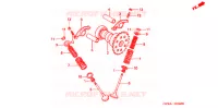 ARBRE A CAMES pour Honda CH 80 ELITE de 2003