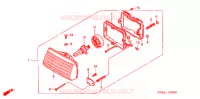 PHARE pour Honda CH 80 ELITE de 2005