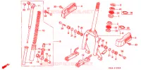 FOURCHE pour Honda CH 80 ELITE de 1996