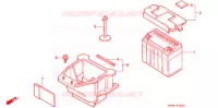 BATTERIE pour Honda CH 80 ELITE de 1999