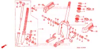 FOURCHE pour Honda CH 80 ELITE de 1999
