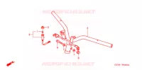 GUIDON pour Honda 50 JAZZ de 2005