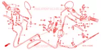 LEVIER DE GUIDON   CABLE   COMMODO pour Honda 50 JAZZ de 2005