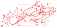 MARCHE PIEDS pour Honda 50 JAZZ de 2005