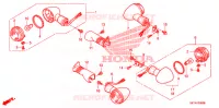 CLIGNOTANT pour Honda 50 JAZZ de 2008