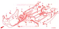 MARCHE PIEDS pour Honda 50 JAZZ de 2008