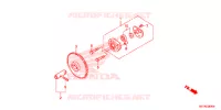 POMPE A HUILE pour Honda 50 JAZZ de 2008