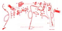 LEVIER DE GUIDON pour Honda CR 125 R de 1998