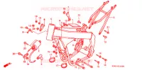 CADRE pour Honda CR 125 R de 1999