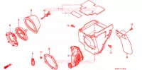 FILTRE A AIR pour Honda CR 125 R de 1999