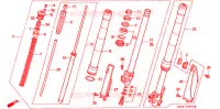 FOURCHE pour Honda CR 125 R de 1999