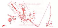 MAITRE CYLINDRE DE FREIN AVANT pour Honda CR 125 R de 1999