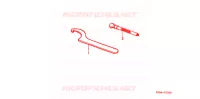 OUTIL pour Honda CR 125 R de 1999
