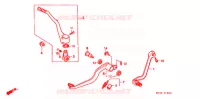 PEDALE pour Honda CR 125 R de 1999