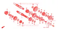 BOITE DE VITESSES pour Honda CR 250 R de 2006