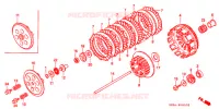 EMBRAYAGE pour Honda CR 250 R de 1992