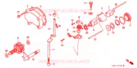 SOUPAPE D'ECHAPPEMENT ('92 '96) pour Honda CR 250 R de 1992