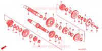 BOITE DE VITESSES pour Honda CR 500 R de 1998