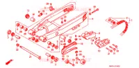BRAS OSCILLANT pour Honda CR 500 R de 1998