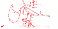 GUIDON pour Honda CR 500 R de 1998