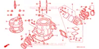 CULASSE pour Honda CR 80 R BIG WHEEL de 1997