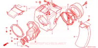 FILTRE A AIR pour Honda CR 80 R BIG WHEEL de 1997