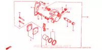 ETRIER DE FREIN AVANT pour Honda CR 85 R de 2005