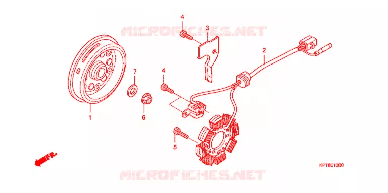 ALTERNATEUR Honda MOTO 150 CRF 2013  CRF150FC
